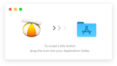 Drag and Drop Installation Icon
